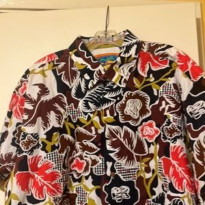 Robert Graham Tropical print shirt